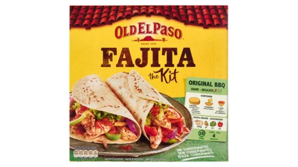 Old El Paso Fajita the Kit Original BBQ 500 g