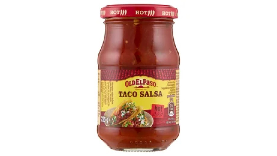 Old El Paso Taco Salsa hot 235 g