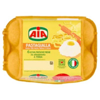 Aia Pastagialla 6 Uova Fresche Medie da allevamento a Terra