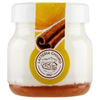 AlpiYò Yogurt di Valtellina Intero con confettura extra di Mela e Cannella 125 g