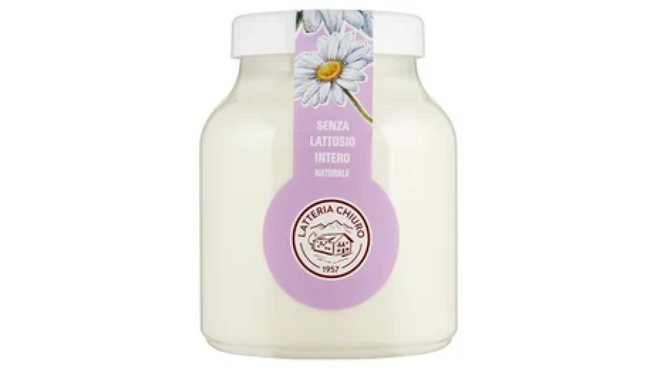 AlpiYo Yogurt di Valtellina Senza Lattosio Intero Naturale 500 g