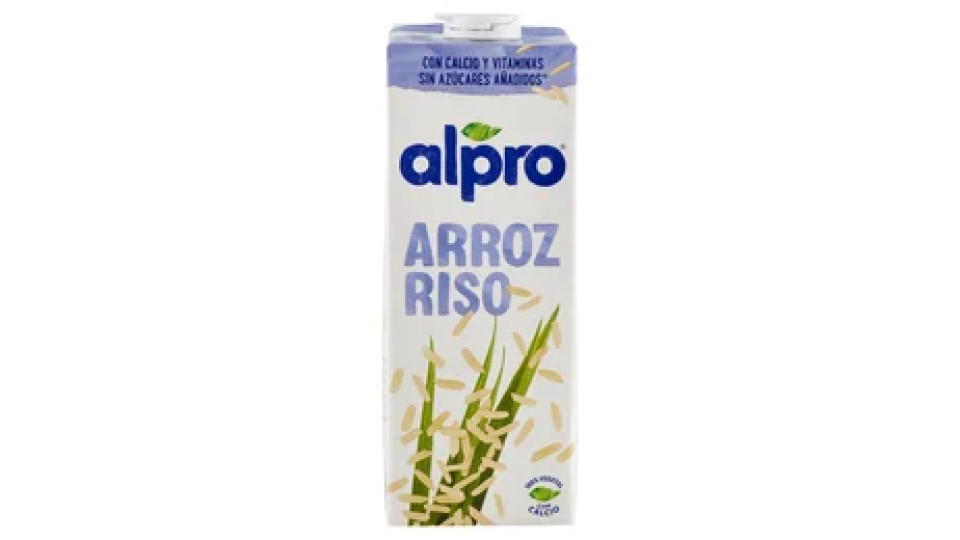 ALPRO Classico Bevanda Vegetale al Riso, Senza Lattosio, Basso in Grassi, 1l