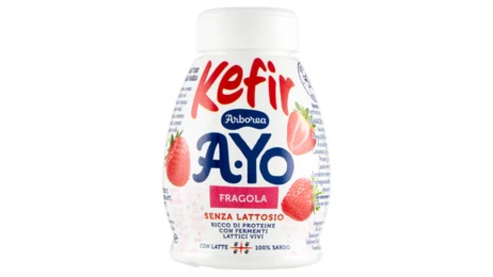 Arborea Ayo Kefir Fragola Senza Lattosio 200 g