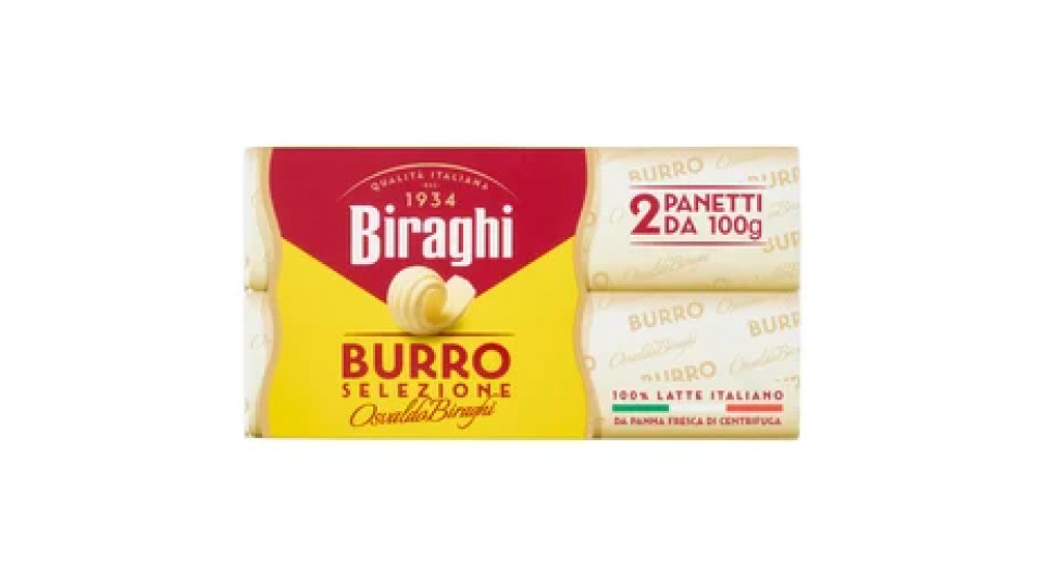 Biraghi Burro Selezione Osvaldo Biraghi 2 x 100 g