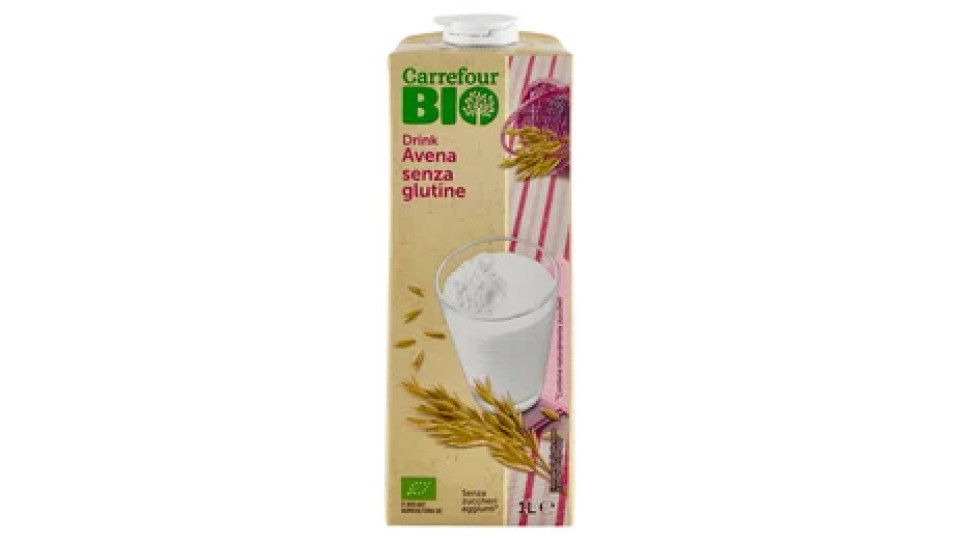 Carrefour Bio Drink Avena senza glutine 1 L