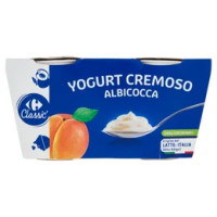 Carrefour Classic Yogurt Cremoso Albicocca 2 x 125 g