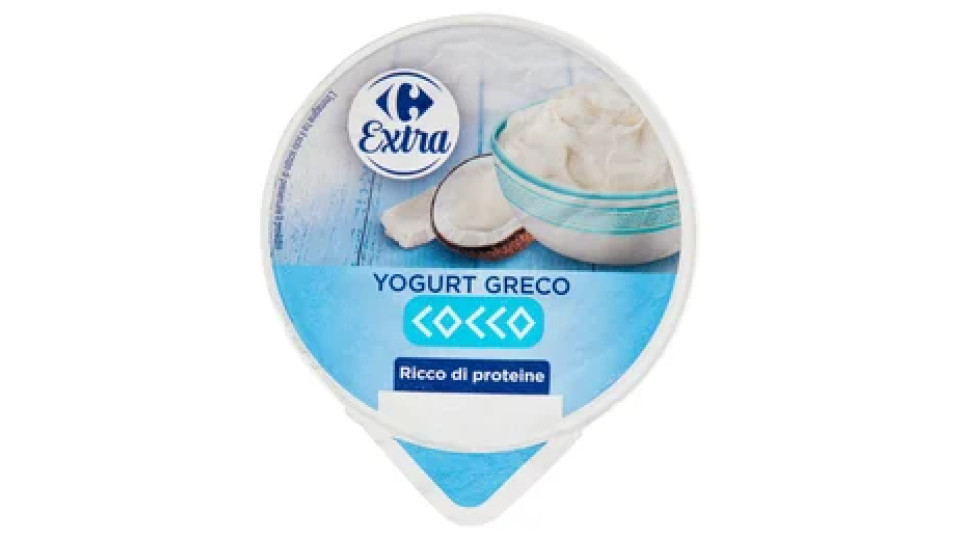 Carrefour Extra Yogurt Greco Cocco 170 g