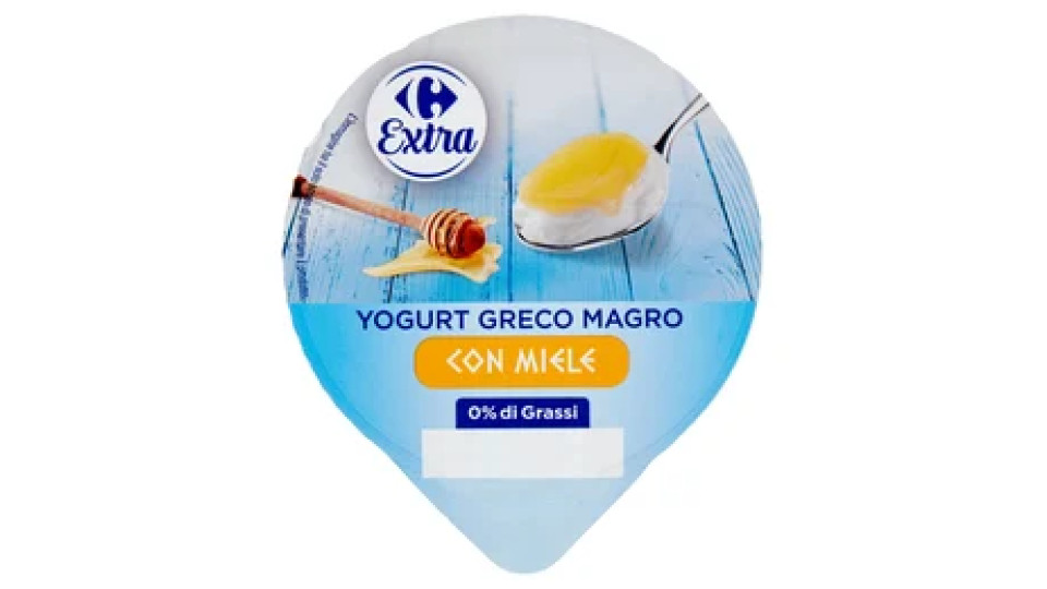 Carrefour Extra Yogurt Greco Magro con Miele 150 g