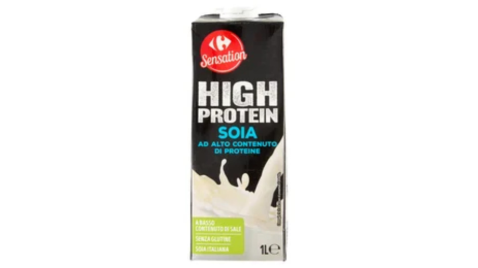 Carrefour Sensation High Protein Soia 1 L