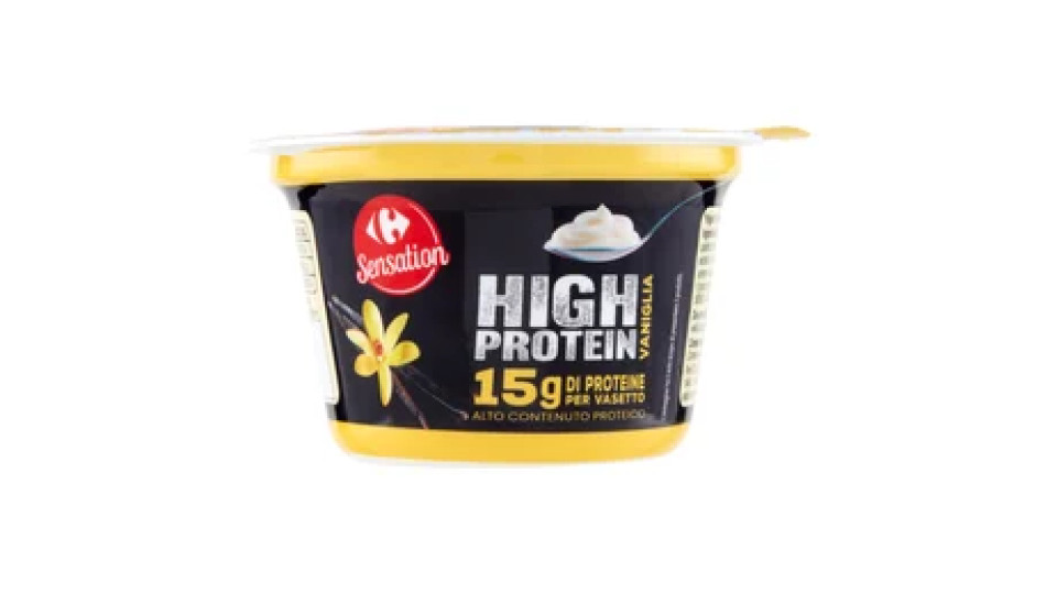 Carrefour Sensation High Protein Vaniglia 160 g