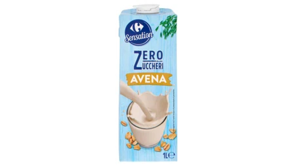 Carrefour Sensation Zero Zuccheri Avena 1 L