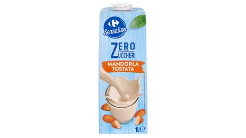 Carrefour Sensation Zero Zuccheri Mandorla Tostata 1 L