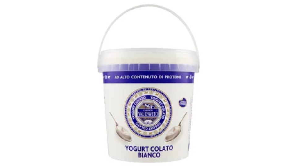Caseificio Val D'Aveto Yogurt Colato Bianco 1000 g