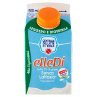 Centrale del Latte di Roma elleDí Leggero e Digeribile Senza Lattosio 500 ml