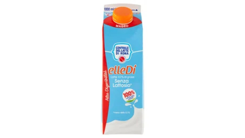 Centrale del Latte di Roma elleDí Magro Senza Lattosio 1000 ml