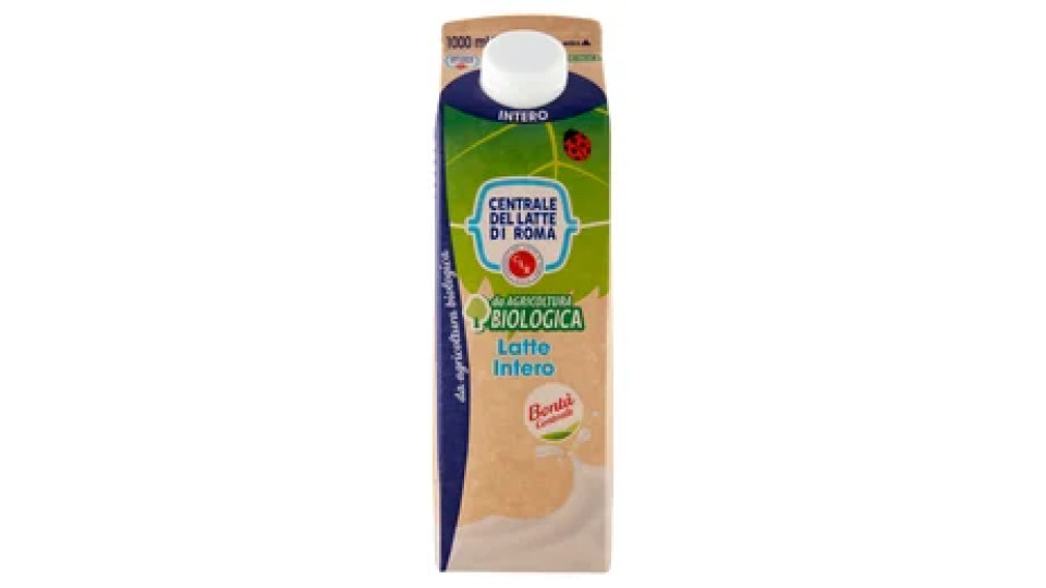 Centrale del Latte di Roma Intero da Agricoltura Biologica 1000 ml