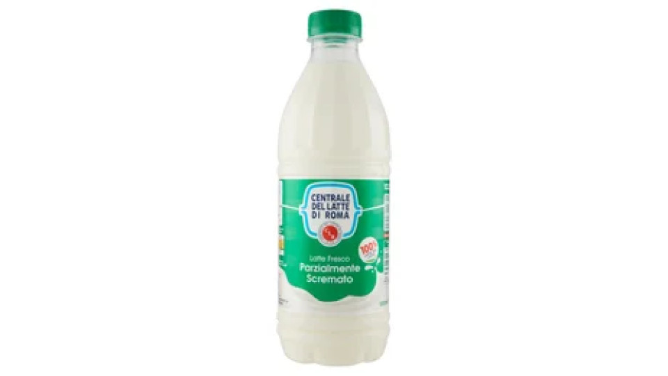 Centrale del Latte di Roma Latte Fresco Parzialmente Scremato 1000 ml
