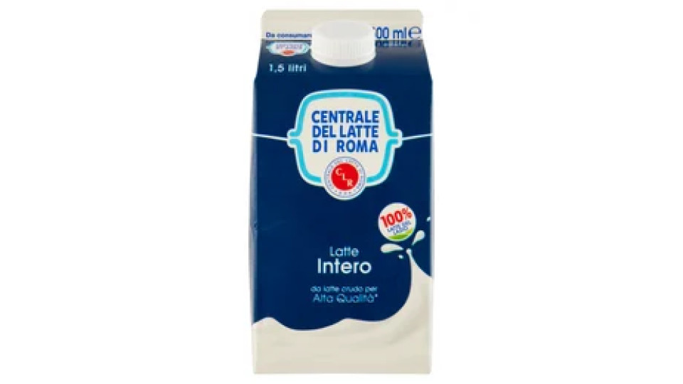 Centrale del Latte di Roma Latte Intero 1500 ml