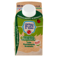 Centrale del Latte di Roma Parzialmente Scremato da Agricoltura Biologica 500 ml