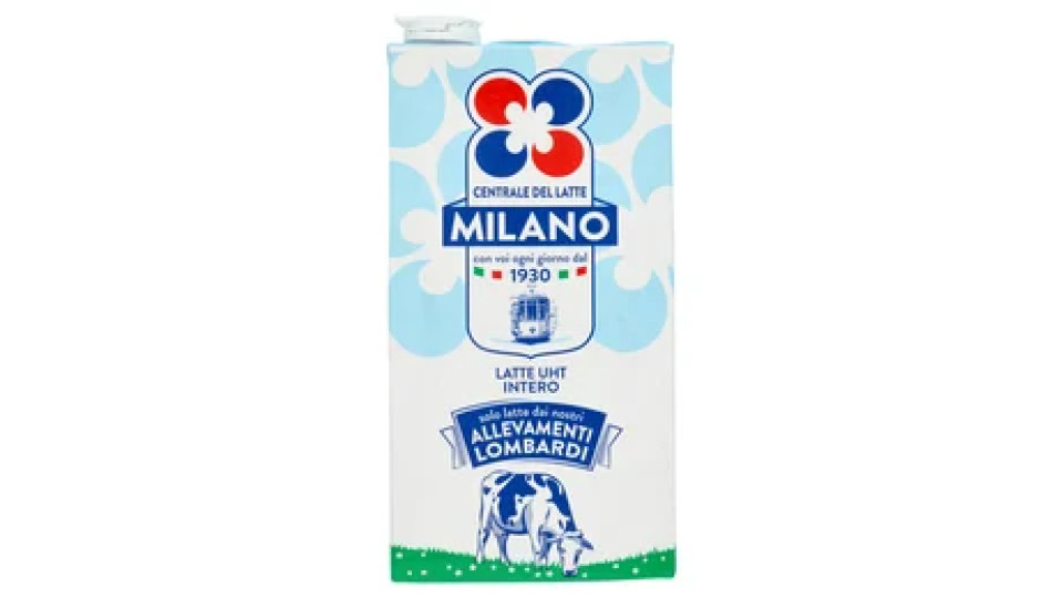 Centrale del Latte Milano Latte UHT Intero 1 litro