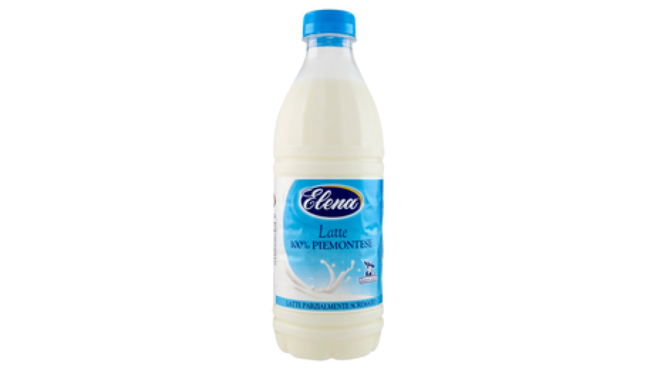 Elena Latte 100% Piemontese Latte Parzialmente Scremato 1000 ml