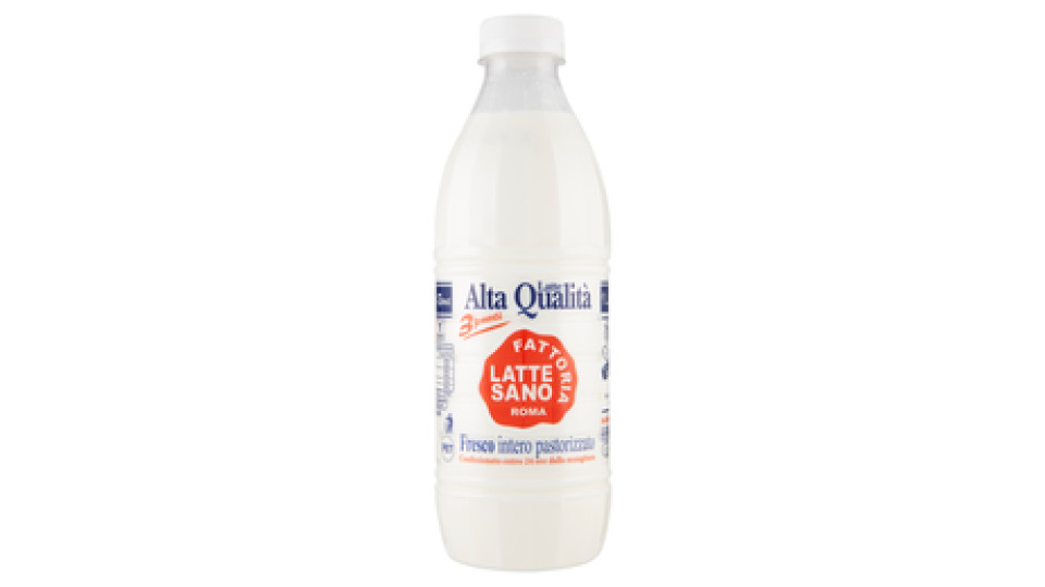 Fattoria Latte Sano Latte Alta Qualità Fresco intero pastorizzato 1 litro