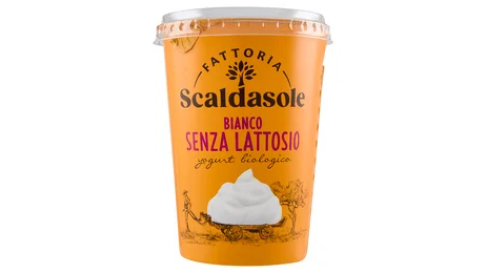 Fattoria Scaldasole Bianco Senza Lattosio yogurt biologico 400 g