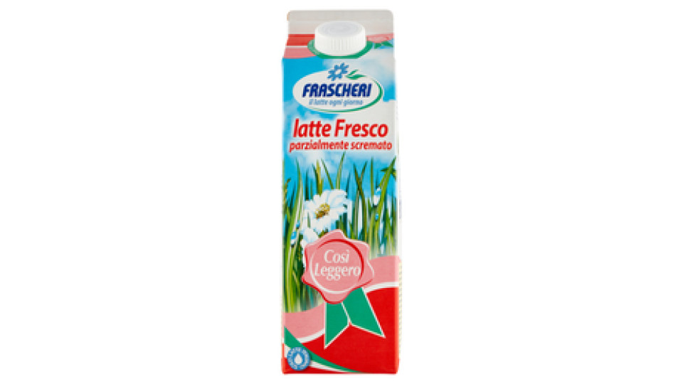 Frascheri latte Fresco parzialmente scremato Così Leggero 1000 ml