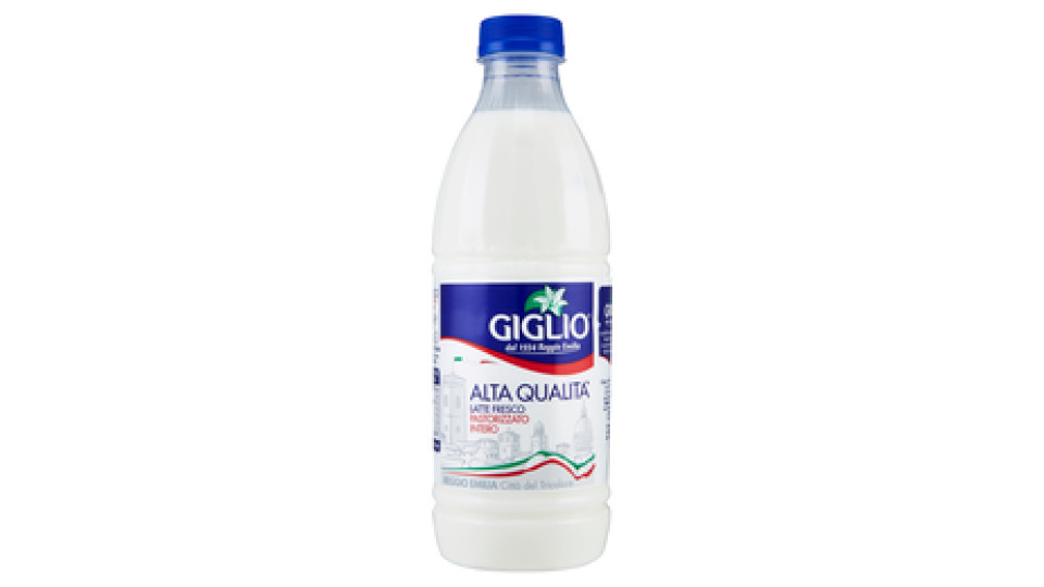 Giglio Alta Qualità Latte Fresco Pastorizzato Intero 1000 ml