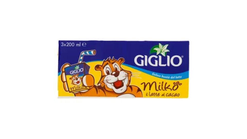 Giglio Milko il latte al cacao 3 x 200 ml