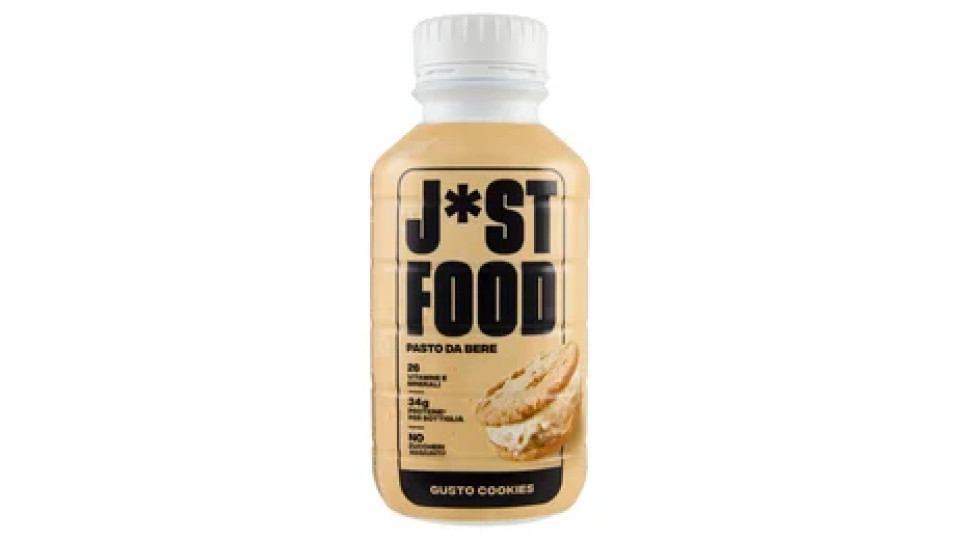 J*st Food Pasto da Bere Gusto Cookies 500 ml