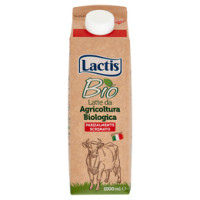 Lactis Bio Latte da Agricoltura Biologica Parzialmente Scremato 1000 ml