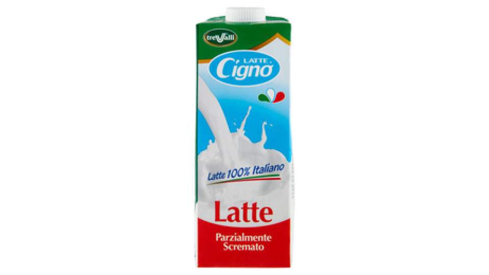 Latte Cigno Latte Parzialmente Scremato 1000 ml