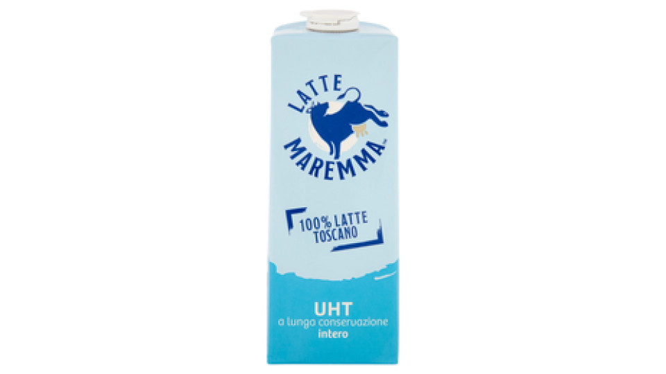 Latte Maremma UHT a lunga conservazione intero 1 L