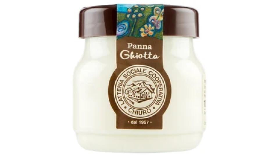 Latteria Sociale Cooperativa Chiuro Panna Ghiotta Bianca 120 g