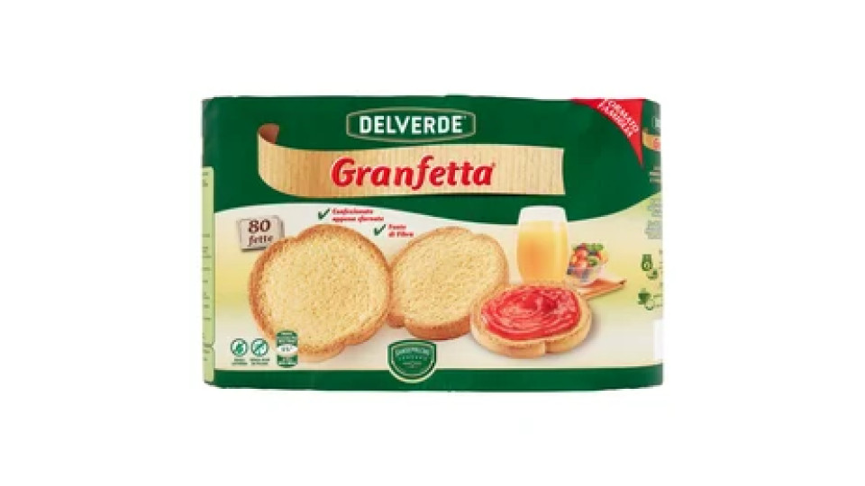 Delverde Granfetta 80 fette 600 g