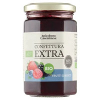 Apicoltura Casentinese Confettura Extra Bio Frutti di Bosco 330 g