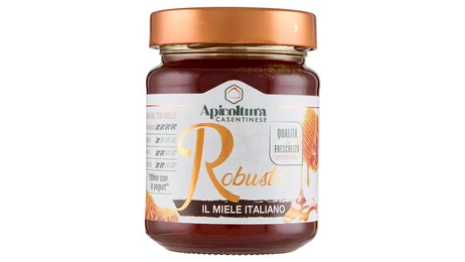 Apicoltura Casentinese Robusto il Miele Italiano 350 g