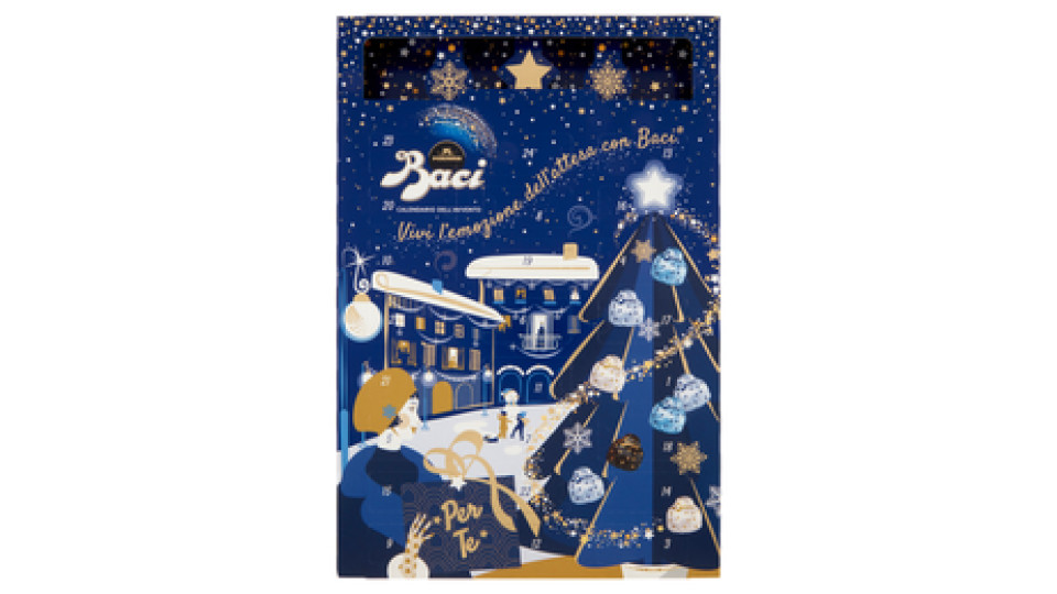 BACI PERUGINA CALENDARIO DELL'AVVENTO Cioccolatini assortiti 300g