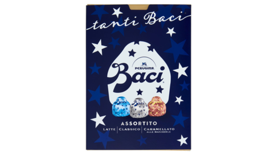 BACI PERUGINA Tanti Baci Cioccolatini Assortiti Scatola Regalo Amabile 325g