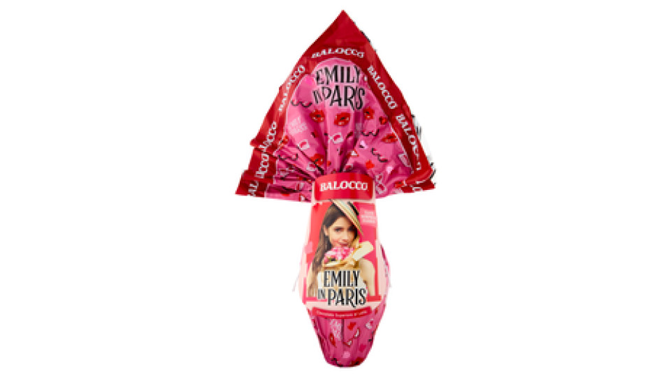 Balocco Uovo Cioccolato Superiore al Latte Emily in Paris 240 g