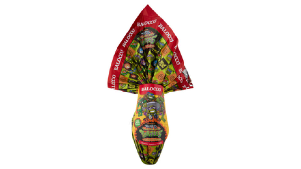 Balocco Uovo Cioccolato Superiore al Latte Teenage Mutant Ninja Turtles 240 g