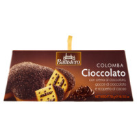 Battistero Colomba Cioccolato con crema al cioccolato, gocce di cioccolato e ricoperta al cacao 750g