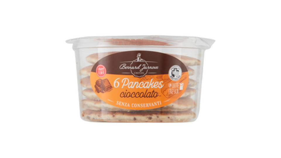 Bernard Jarnoux Crêpier 6 Pancakes cioccolato 150 g