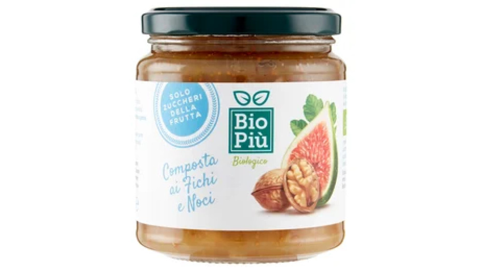 Bio Più Composta ai Fichi e Noci 320 g
