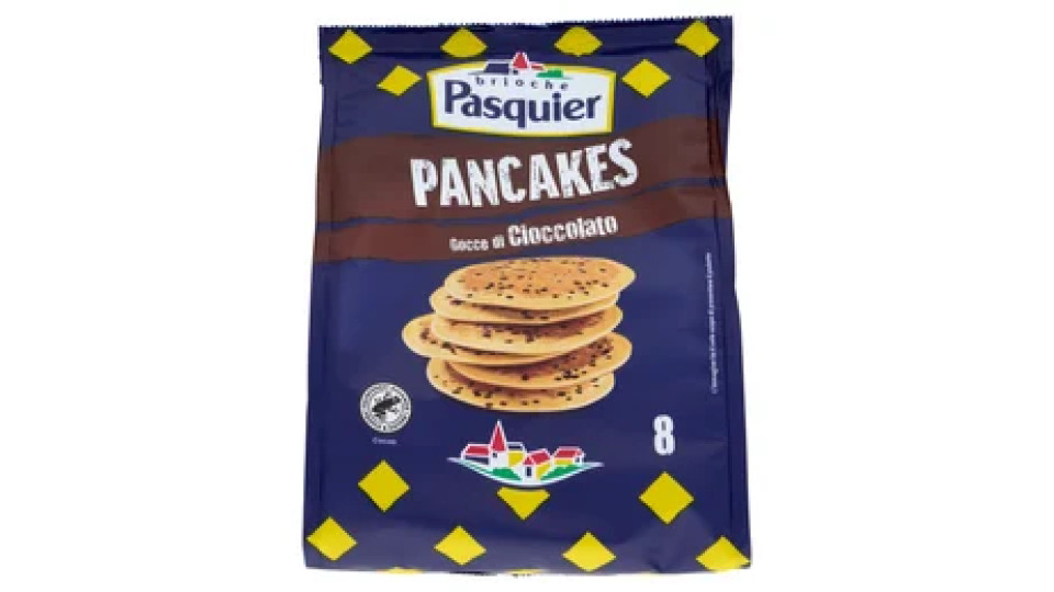 Brioche Pasquier Pancakes Gocce di Cioccolato 8 x 35 g