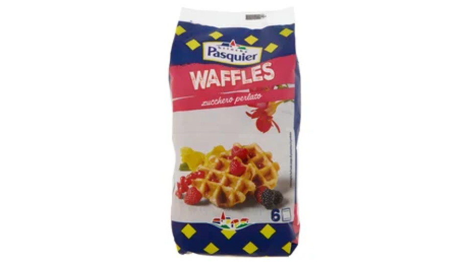 Brioche Pasquier Waffles zucchero perlato 6 x 40 g