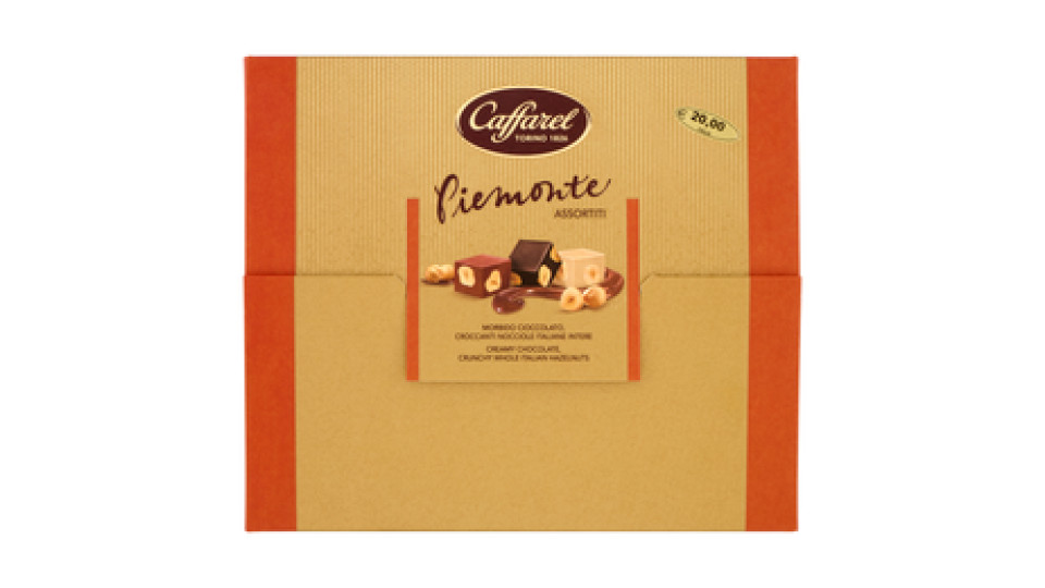 Caffarel Cioccolatini Assortiti Piemonte Scatola regalo 215 g