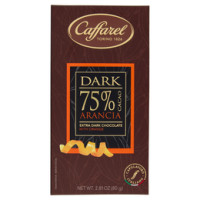 Caffarel Dark Tavoletta Cioccolato fondente 75% Arancia 80 g