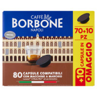Caffè Borbone Miscela Decisa Capsule Compatibili Lavazza* A Modo Mio* 80 x 7,2 g